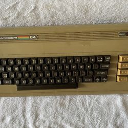 Commodore 64 Keyboard No Cords - Untested - Sold AS IS