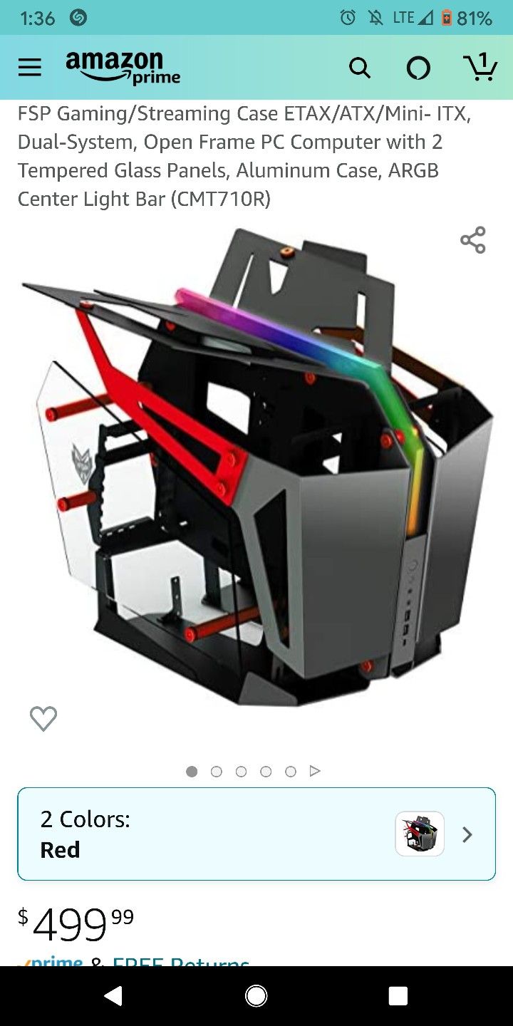 PC Open Air Chasis PC Computer Case