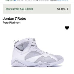 Jordan 7 Size 13 New