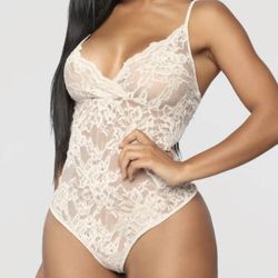 Nude Lace Bodysuit