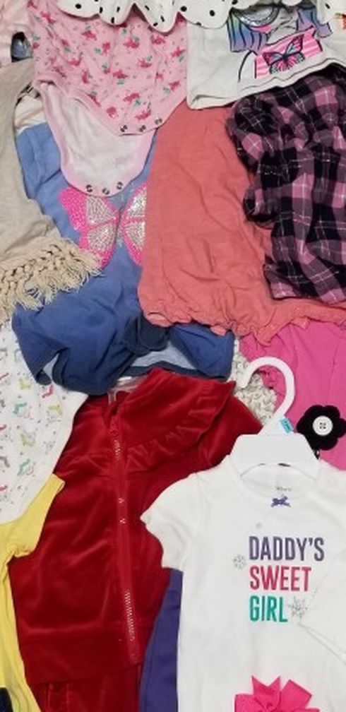 Baby Girl Clothes Over 100 Pieces