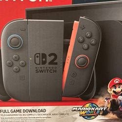 Nintendo Switch 2 Mario Kart Bundle! (Text Me Before Purchase)