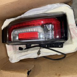 2015-2020 GMC Yukon XL - Driver Side Tail Light, with Bulb, LED, Clear and Red Lens