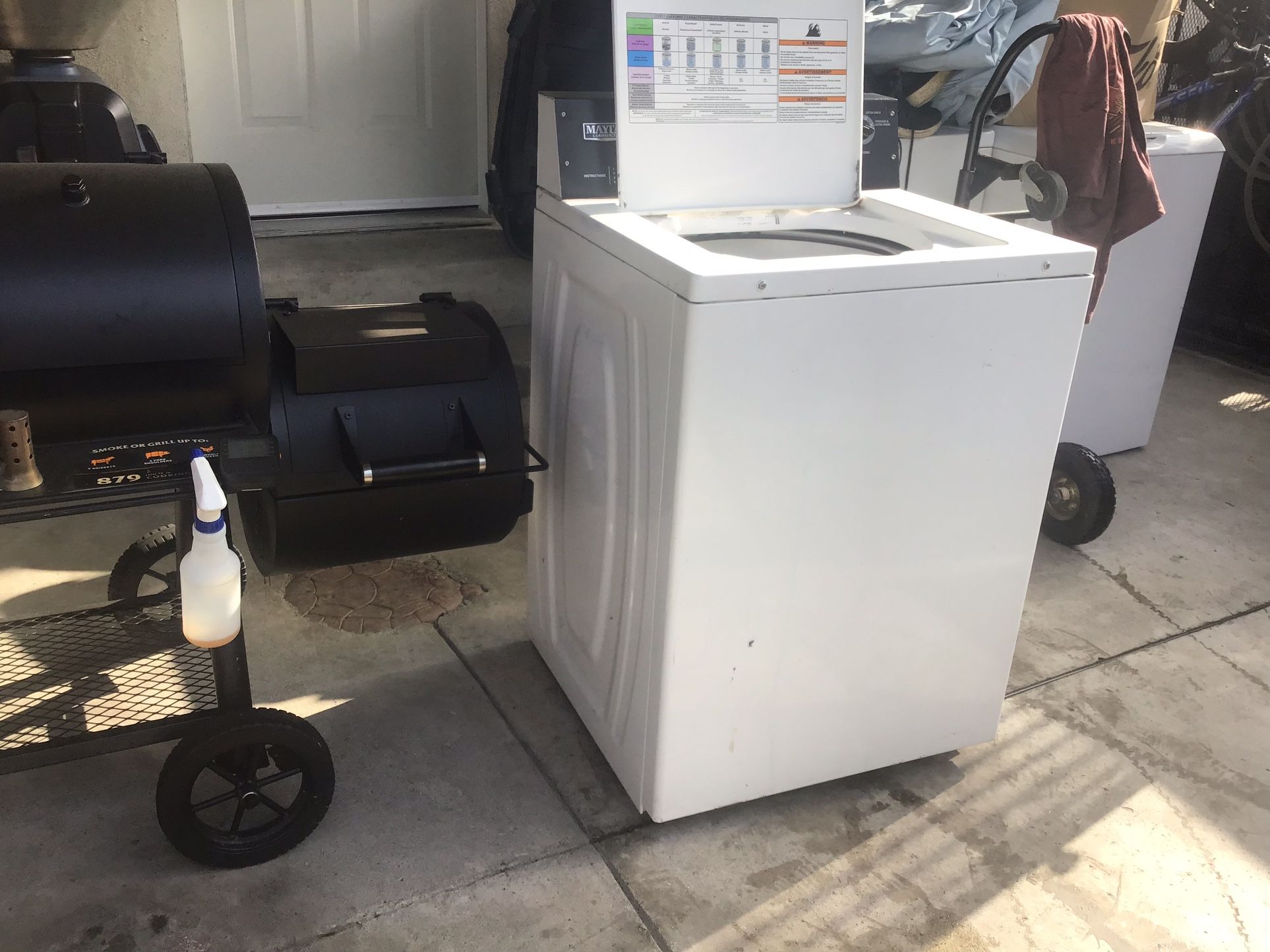 MAYTAG commercial WASHER machine