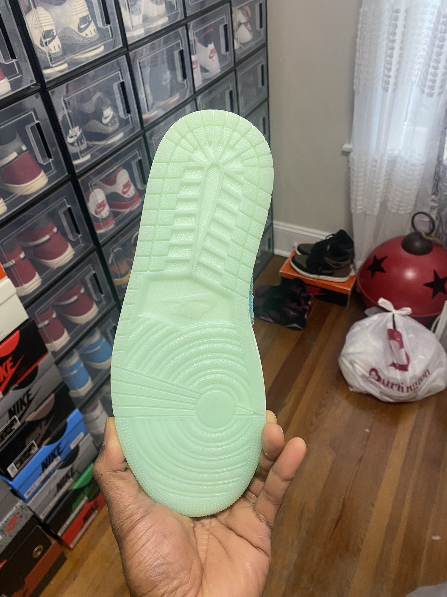 Jordan 1 Low Washed Teal