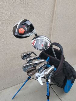 Taylormade & Callaway Golf Club Set Right Handed W/Ping 4 Series Golf Bag