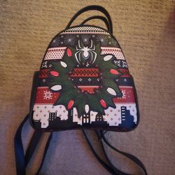 Spiderman Christmas - Marvel Disney Backpack/Crossbody (Glow In The Dark)