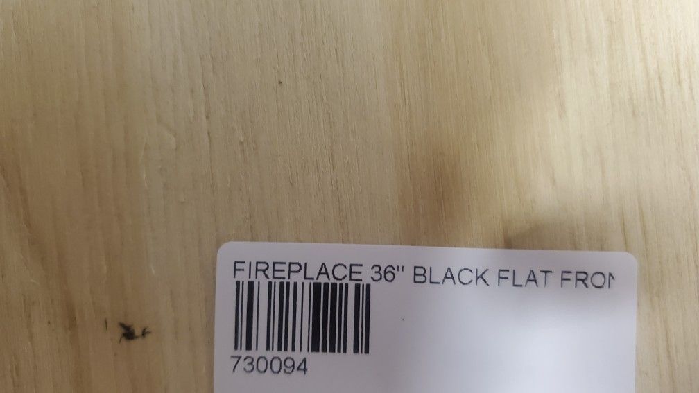 36 Inch Innoflame RV Fireplace Black