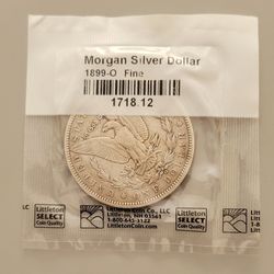 1899-O Morgan Dollar Silver Coin 