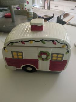 world market Camper Cookie Jar