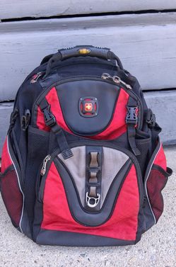 SwissGear by Wenger Backpack – Red, Black & Gray