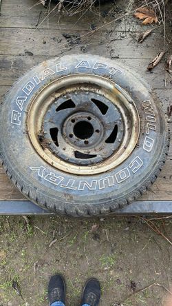 15 Inch Aluminum Wheel Five Lug