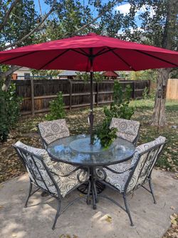 Large Outdoor Patio Furniture Set
