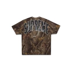 Supreme Rhinestone Script S/S Top Realtree – Size L