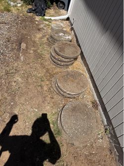 Walking path stones