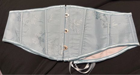 Underbust Corset- Powder Blue