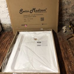 Shower Base Left Hand Drain Acrylic 48”x36”