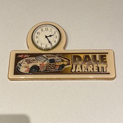 Vintage dale Jarrett Nascar clock