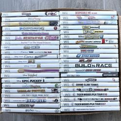 Nintendo Wii Games ($10 each or 2 for $15 OR 3 for $20)