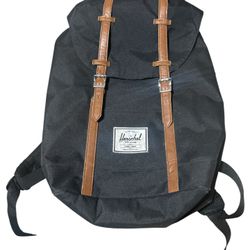 Herschel  Supply Co. Backpack  Black Thank Straps 