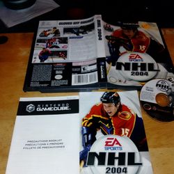 Nintendo GameCube Game EA Sports NHL 2004
