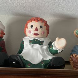 Raggedy Ann And Andy Cookie Jars