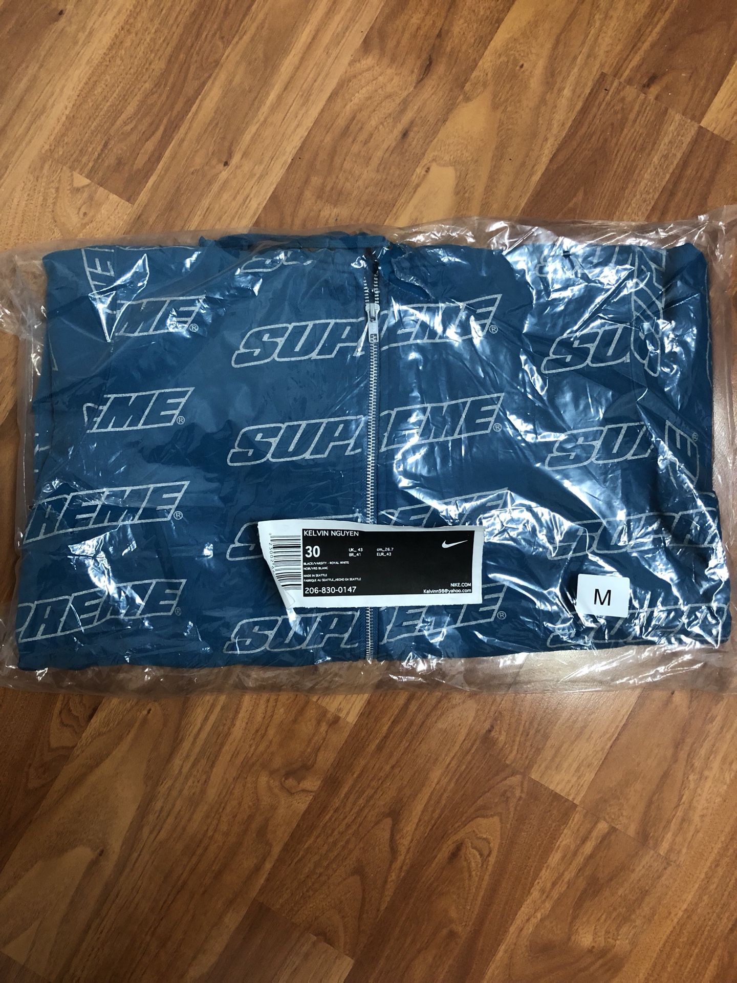 Supreme repeat Zip Up Hooded Sweatshirt & Accessories