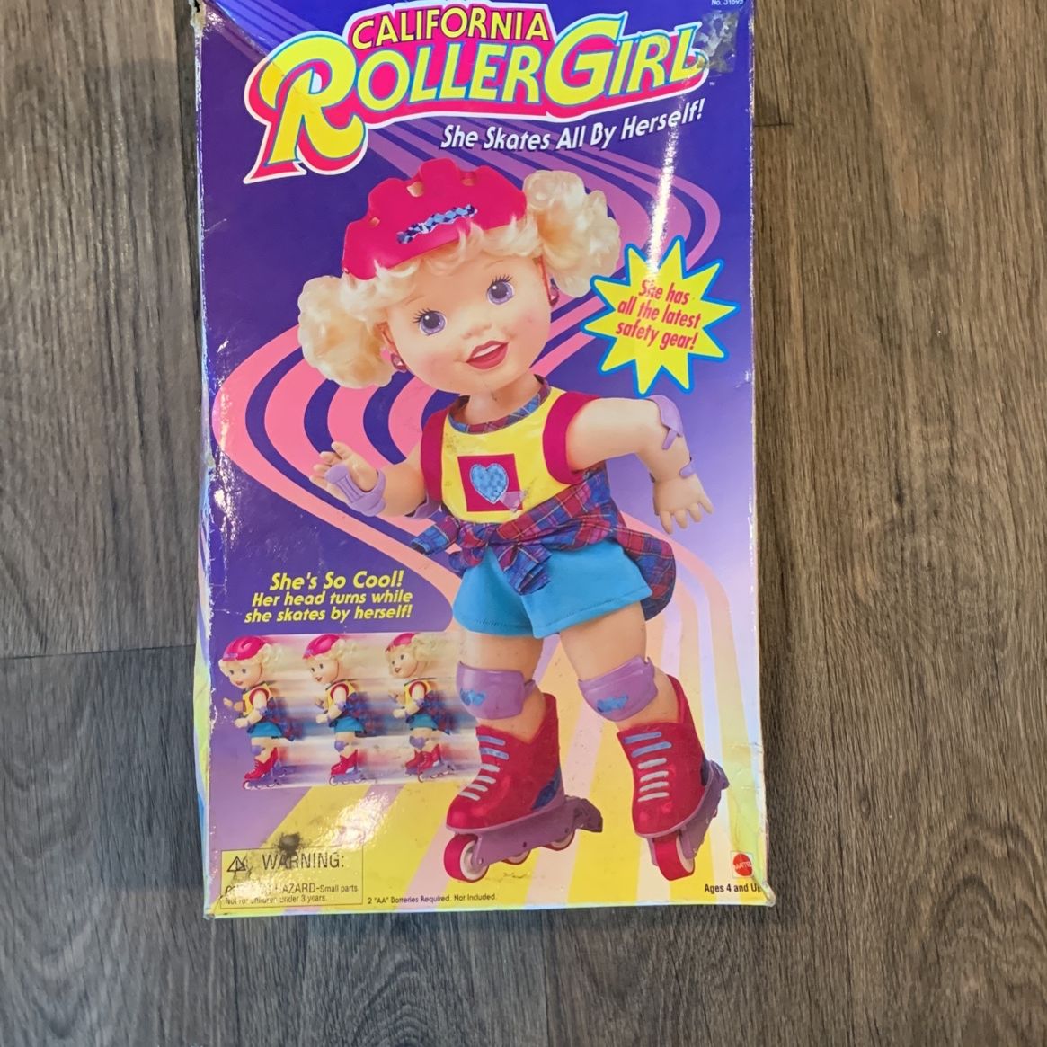 1996 Vintage California Roller Girl Doll