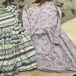 Used 2 Girl Full Sleeve Cotton  Dress 