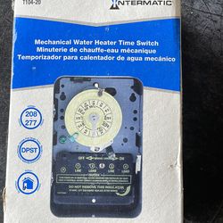 T104-20 intermatic water heater I time clock