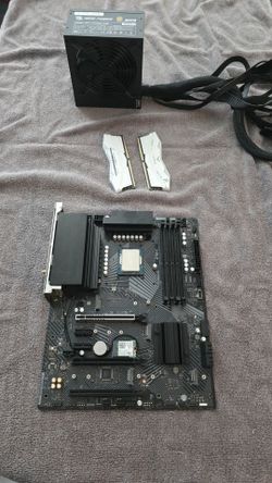 ASRock Z790-C Motherboard Bundle with CPU, RAM, and PSU