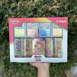 Pokemon 151 5 Pack Mini Tins