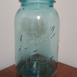 Antique Ball Mason Jars Blue