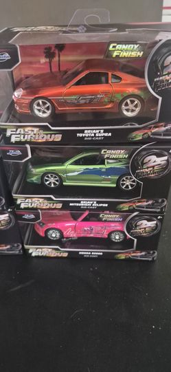 Jada Fast & Furious Die-Cast Cars Set of 3