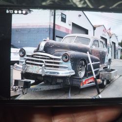 1948 Pontiac Silver streak 8, Torpedo back 4 door