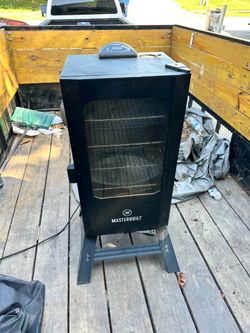 Semi new master built electric smoker