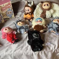 LABUBU Halloween Outfits And Car Seats 