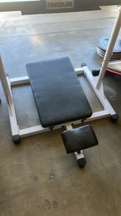 Powerline Adjustable Weight Bench Leg Press