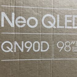 SAMSUNG 98-Inch Class Neo QLED 4K UHD QN90D Series Mini LED Quantum HDR 64x, Object Tracking Sound+ , Ultra Viewing Angle, Smart TV with Alexa Built-I