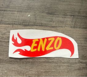 Hot wheels custom sticker