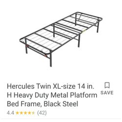 Twin XL folding bed frame 