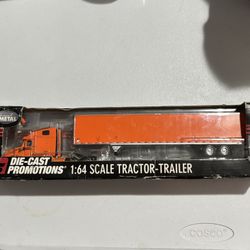 DCP Die-Cast Promotions 1:64 Scale Schneider National Semi Truck Model