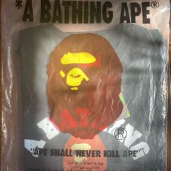Black College Bape Tee