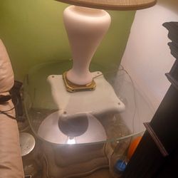 Two Side Glass Table