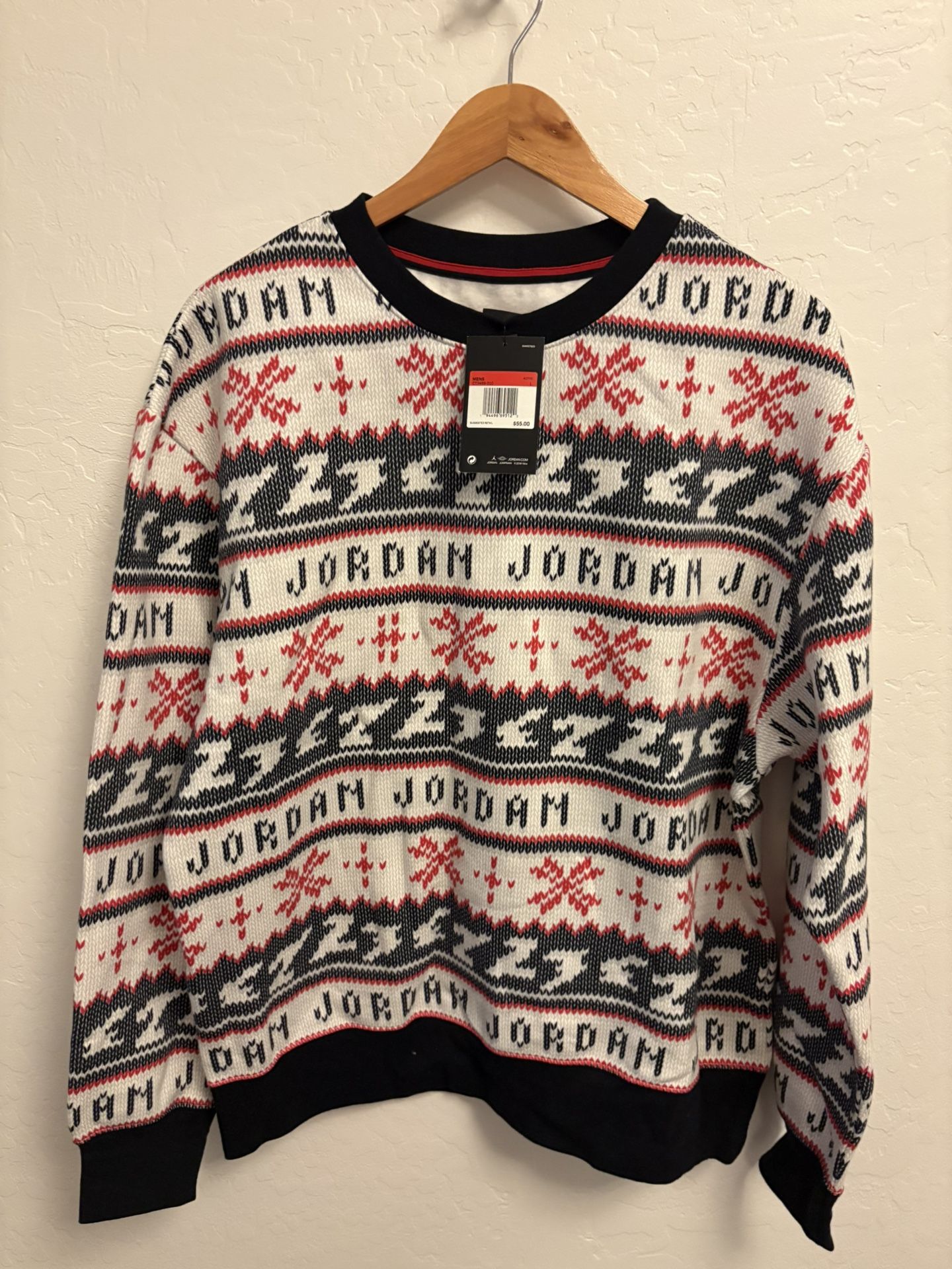 Jordan holiday sweatshirt