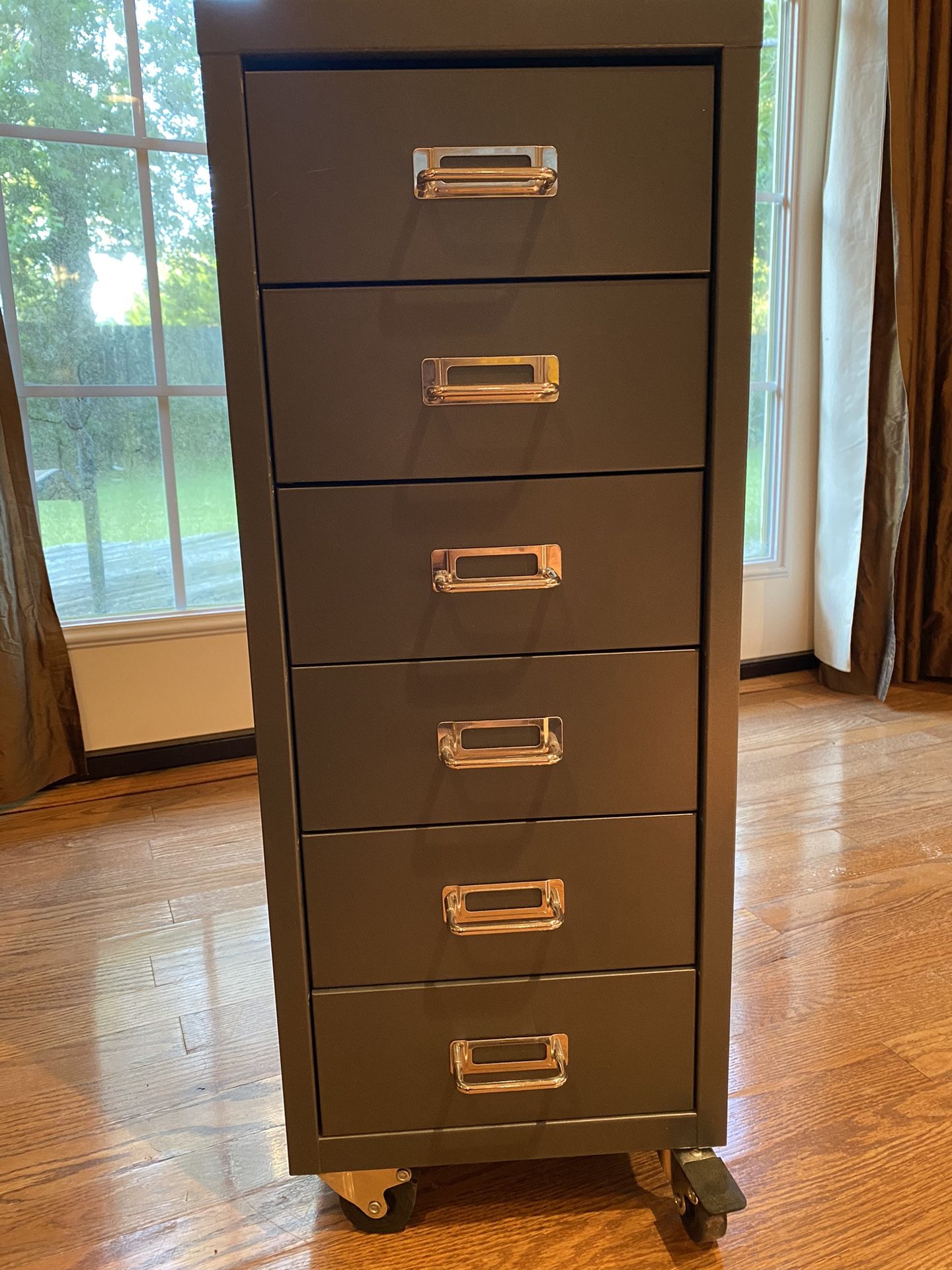 Dottus Design 6 Drawer Metal Vertical Cabinet Home Office Files Made In ITALY