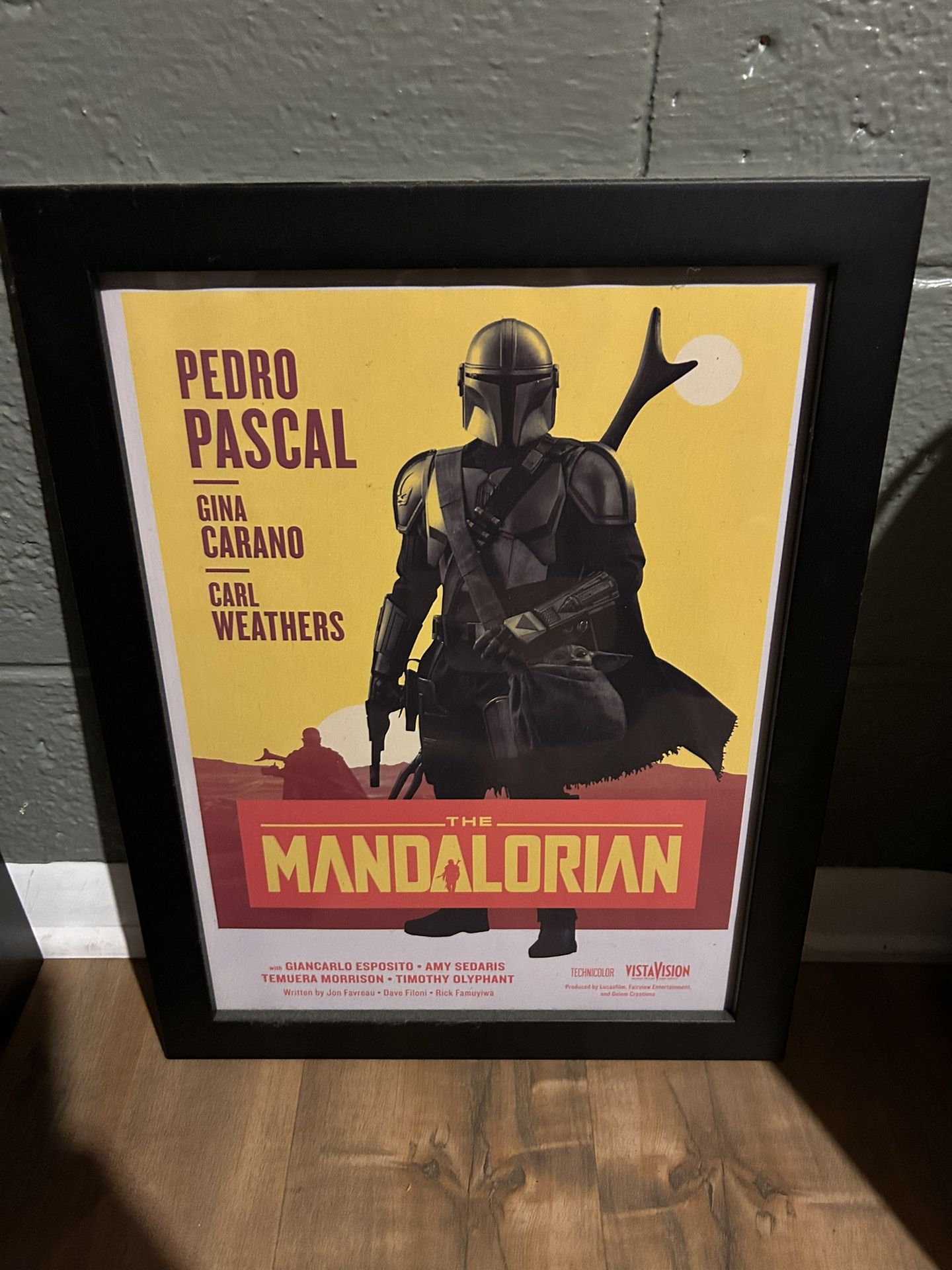 Mandalorian Framed Poster 