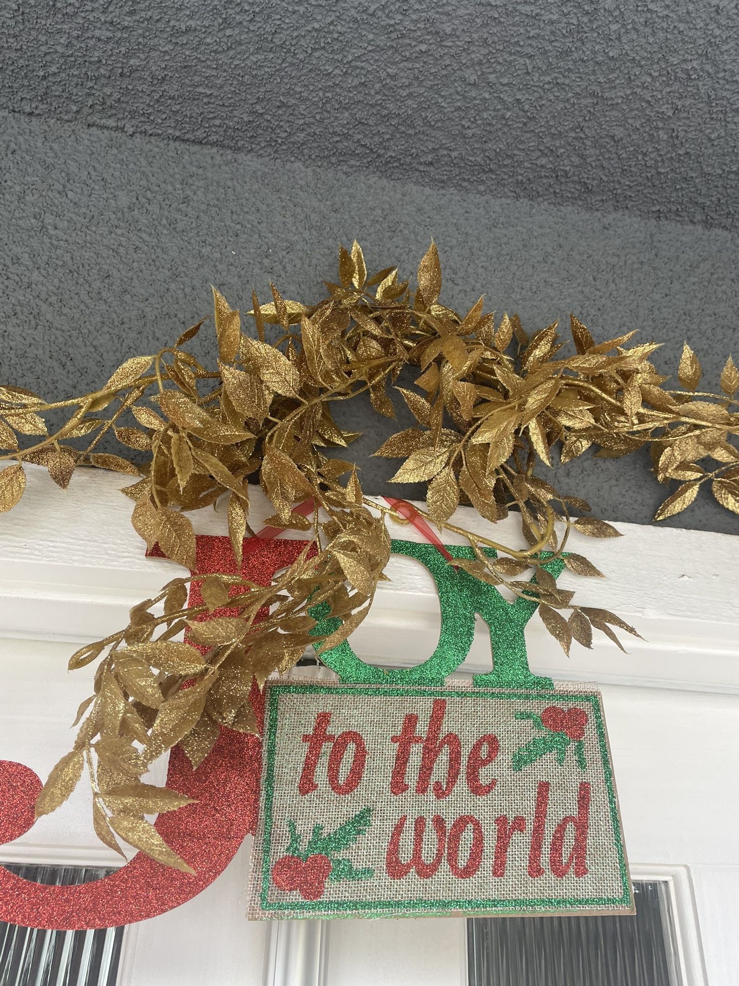 Christmas Garland Gold 144 Inches Long  