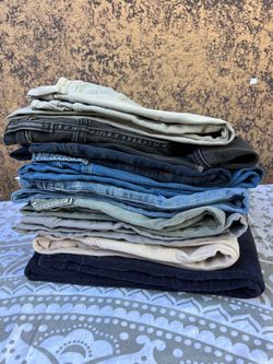 Pantalones usados size 24-25 de mujer