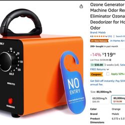 Ozone Machine Odor Removal 